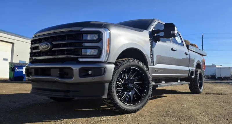 2020 Ford F-350 build by Midnight Tire & Wheel