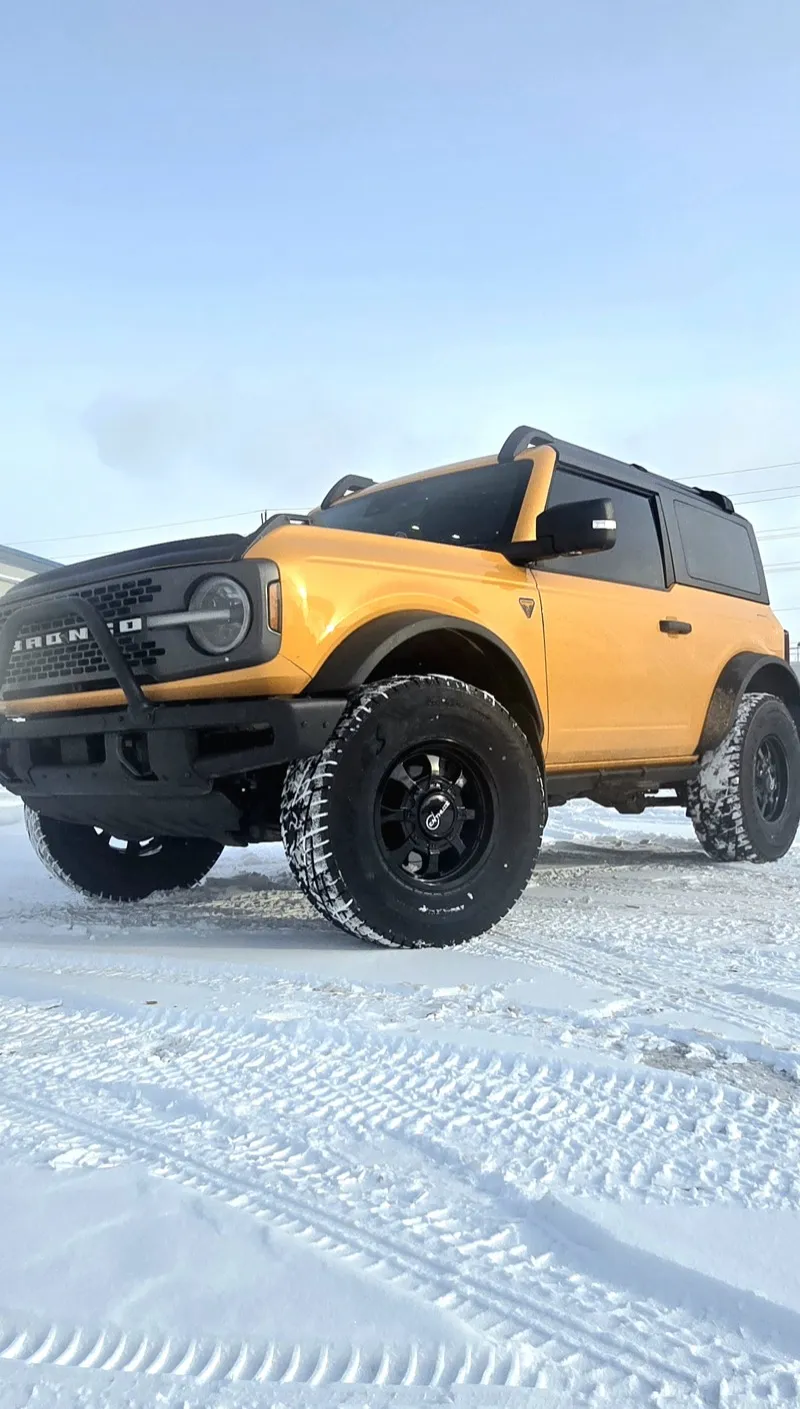 2021 Ford Bronco Wildtrak build by Midnight Tire & Wheel