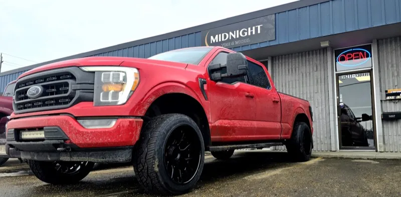 2021 Ford F-150 build by Midnight Tire & Wheel
